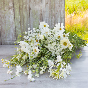 Bloemenmengsel - Sweet White
