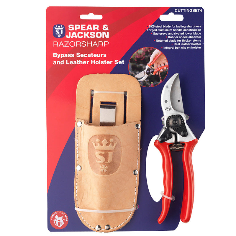 Bypass snoeischaar met holster - Spear & Jackson