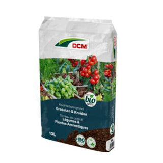 Potgrond voor groenten en kruiden - 10 L - DCM