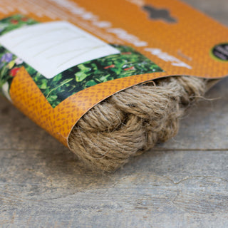 Jute net close up