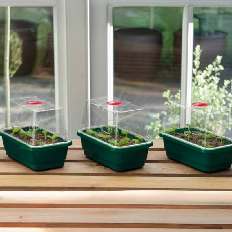 3 Mini High Dome Propagators - Garland Products
